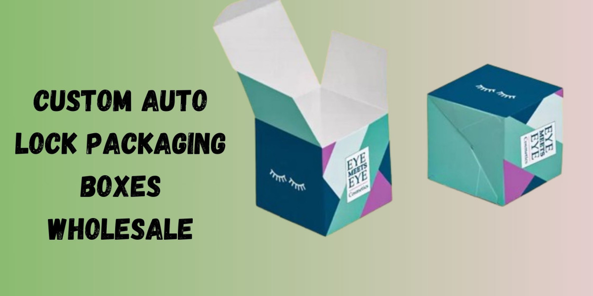 Custom Auto Lock Boxes Wholesale Elevating Your Brand's Packaging Game