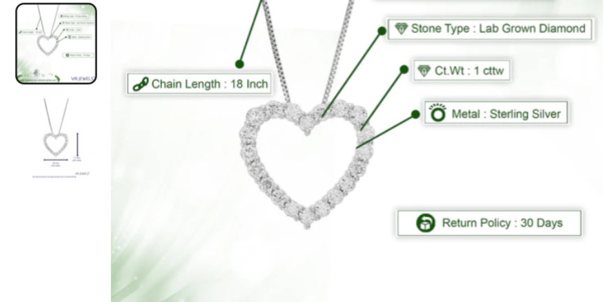 Vir Jewels Lab Grown Diamond Necklaces